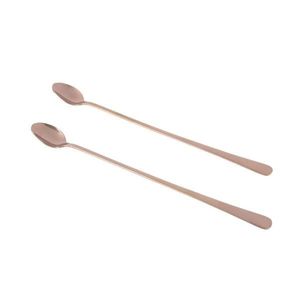 Colher Inox 2Peças Bailarina Oxford Rosé Gold