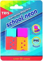 BORRACHA-TRIS-SCHOOL-NEON-2P-635989