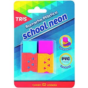 Borracha Tris School Neon 2p 635989