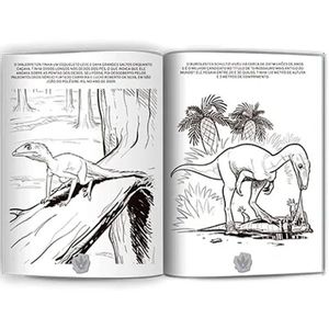 Livro Ler E Colorir Md Dinorigin 7077