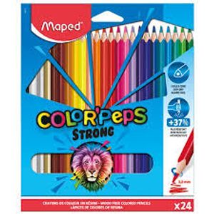 Lápis de Cor Maped Strong 24 Cores