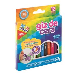 Giz Cera Tris Fino 12c 684673