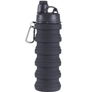 Garrafa Retrátil Dobrável de Silicone