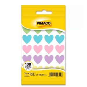 Etiqueta Pimaco 5f Past Coracao 970819