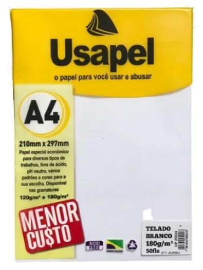 PAPEL-USAPEL-180G-50F-A4-TEL-BCO-25024
