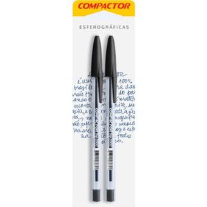 Caneta Compactor Top 2 Peças Preto
