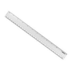 Regua Waleu Aluminio 30cm 0010 (192)