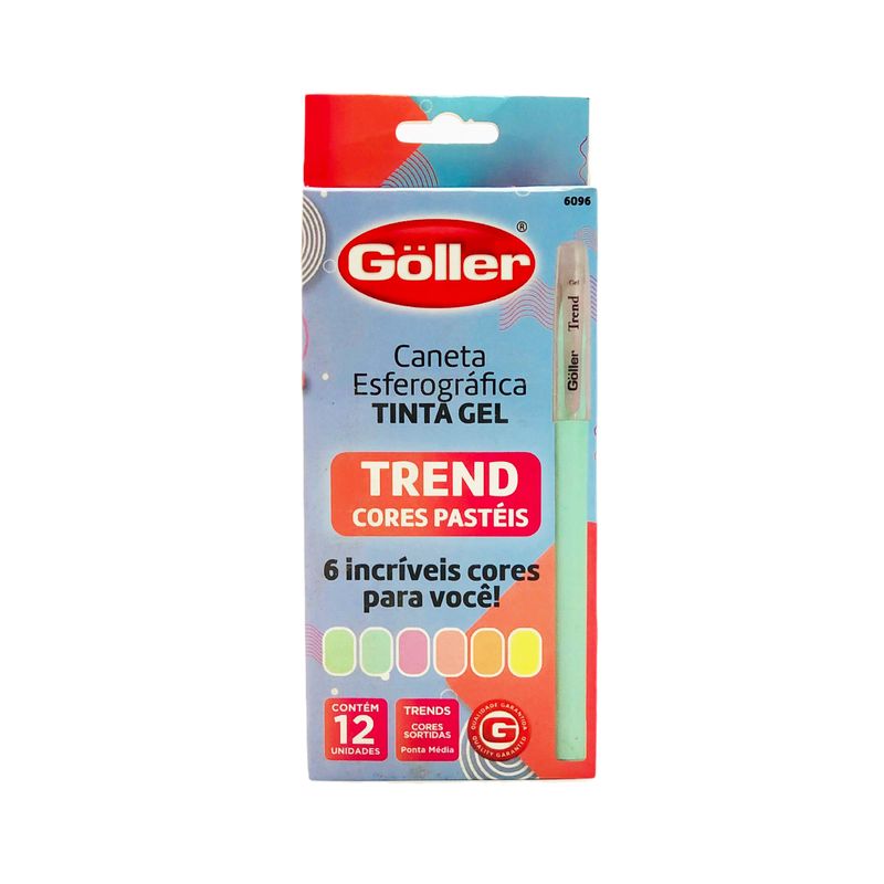 CANETA-GOLLER-GEL-TREND-12P-6096