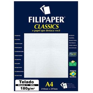 Papel Filipap Telad 50f A4 Bc 1615