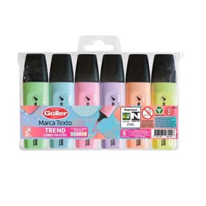 Marca Texto Goller Trend 6p 6042