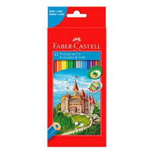 Ecolápis Faber Castell 12 Cores Classico