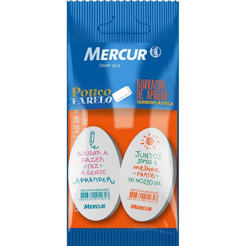 BORRACHA-MERCUR-TR-OVAL-2P-LAPIS-SOL-14661