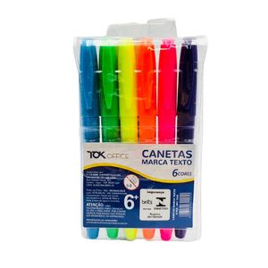 Marca Texto Tok 6p Color Mt1343