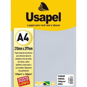 Zpapel Usapel 180g 50f A4 Vrg Cnz 25028