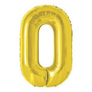 Balao Metalizado Dourado. 0 8292