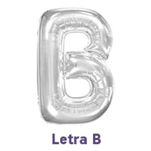 Balao Metalizado Prata B 8039