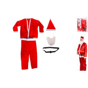 Roupa Papai Noel 5p Rmi5710