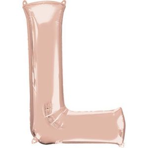 Balao Metalizado Rose L 8201