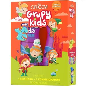 Kit Shampoo Condicionador Origem Grupy Kids