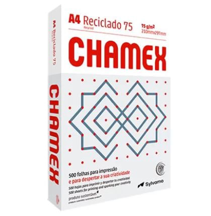 CHAMEX-RECICLADO-75G-A4-500F-ECO075CA4