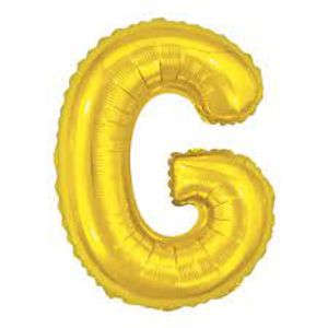 Balao Metalizado Dourado G 8006