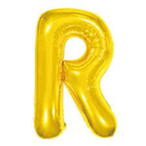 Balao Metalizado Dourado R 8017