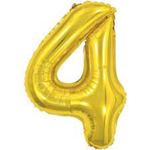 Balao Metalizado Dourado 4 8030