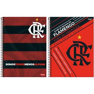 Caderno Cd Flamengo 10x1 200f 8841