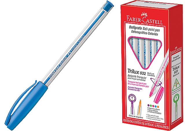 CANETA-FAB-TRILUX-032-12P-AC-032-AC