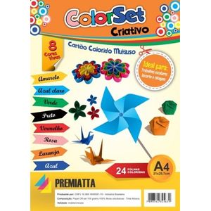 Papel Criat Premiat 24fl A4 10873
