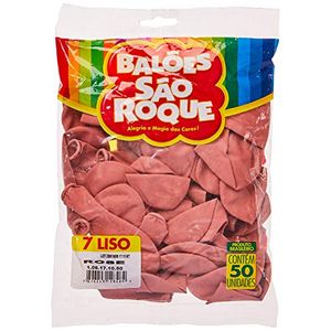 Balao Liso Imp 7 50p Rose