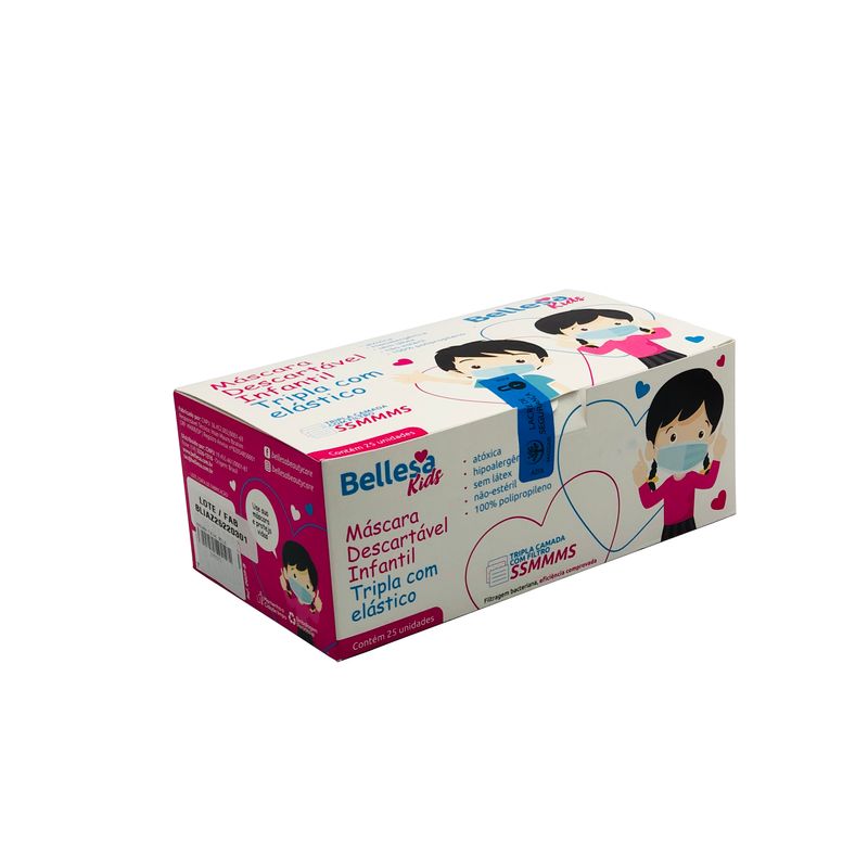 MASCARA-FACIAL-BELLESA-KIDS-25P-AZ-0609-B