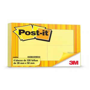 Post-It 3m 38x50 4x100fl 653 Am 1p Hb88165