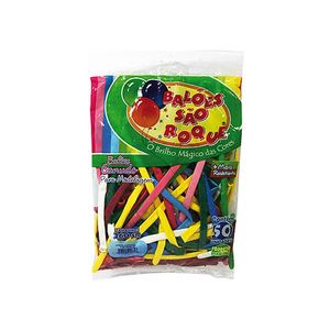 Balao Canudo 50p Sortido