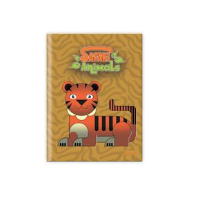 Caderno Brochura Safari Animals Cadersil - 80 Folha Sortido