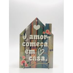 Placa Decor. Casa Deq01114