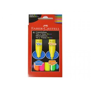 Canetinha Fab Vv 6p Neon 151306vvzf