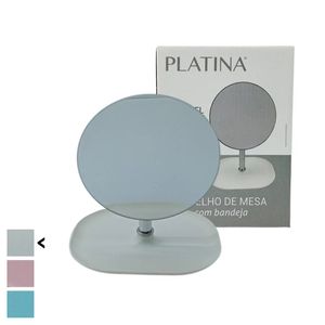 Espelho de Mesa Flexível cpm Bandeja - Platina