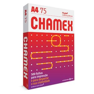 Chamex 75g A4 500 Folhas