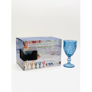Taca 300ml Diamt 6p Az Mt1677