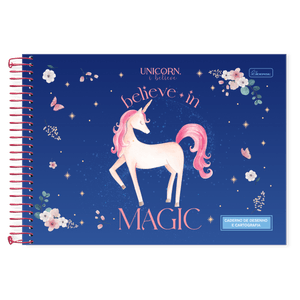 Caderno Desenho Unicorn I Bel 80f 0711028