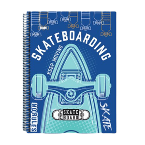 Caderno Cd Skate 20x1 280f 5016