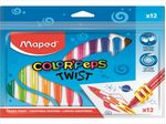 GIZ-MAPED-COLOR-PEPS-TWIST-12C-860612