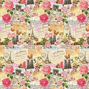 Papel Pres Sj 40f Floral C0291