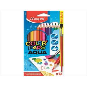 Lapis Cor Maped 12c+Pincel 836011