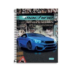 Caderno Hot Mach 15x1 Capa Dura 300 Folhas