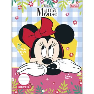 Caderno Broch Cd Calig 40f Minnie 149781