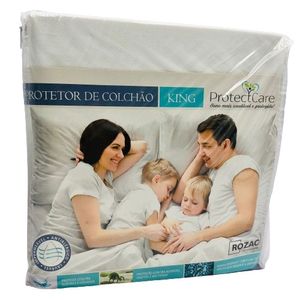 Protetor Capa de Colchao King Impermeavel Protect Care Antialérgico Lavavél