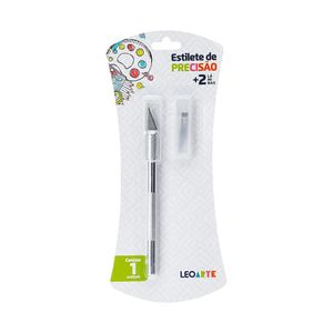 Estilete de Precisão + 2 Lâminas - Leoarte
