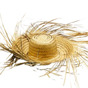 Chapeu Palha Desf Crist 35cm 70760